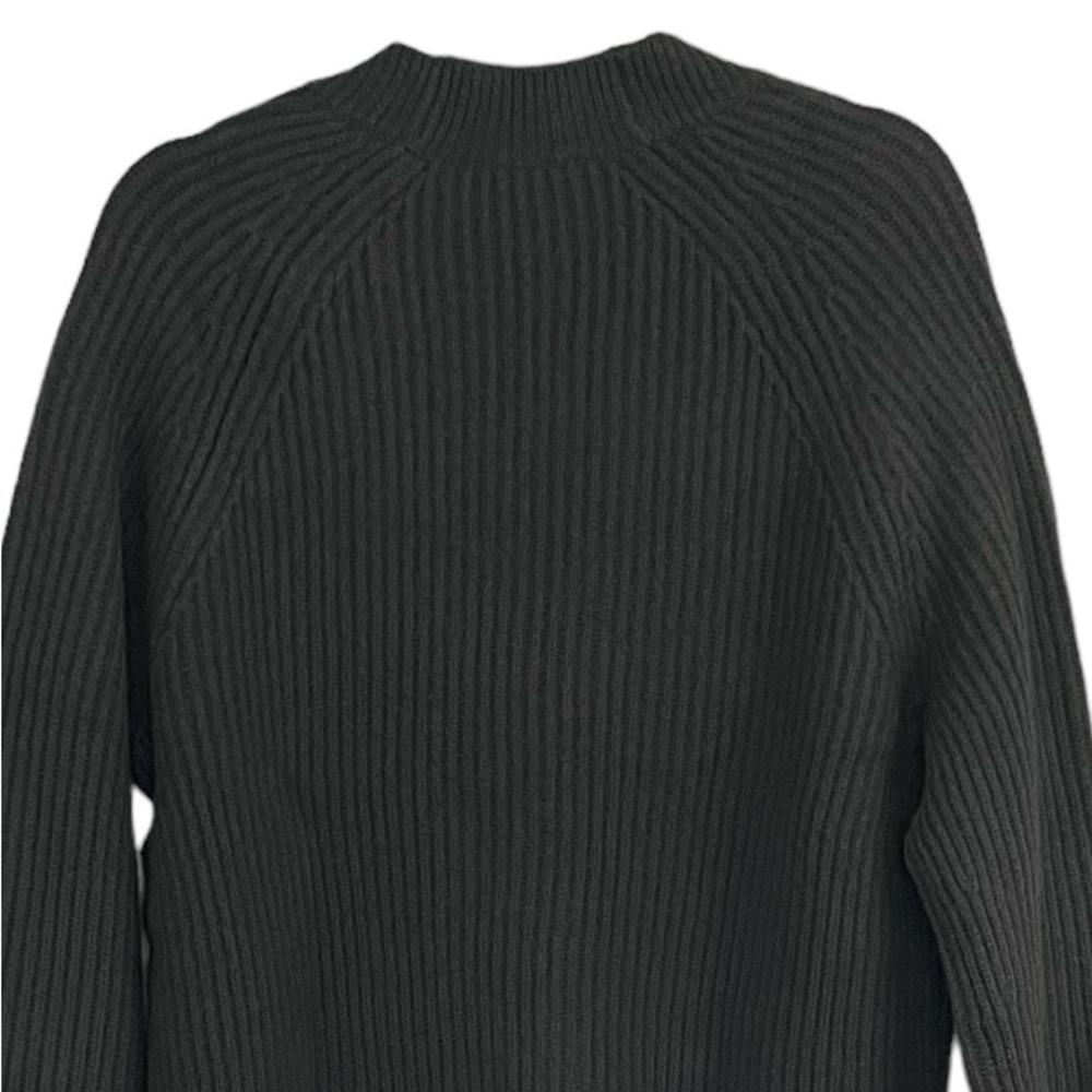 Everlane Women's The Felted Merino Wool Cocoon Cardigan Sweater Black NWT - Picture 7 of 13